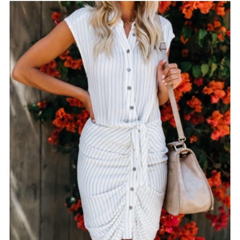 Button down dress